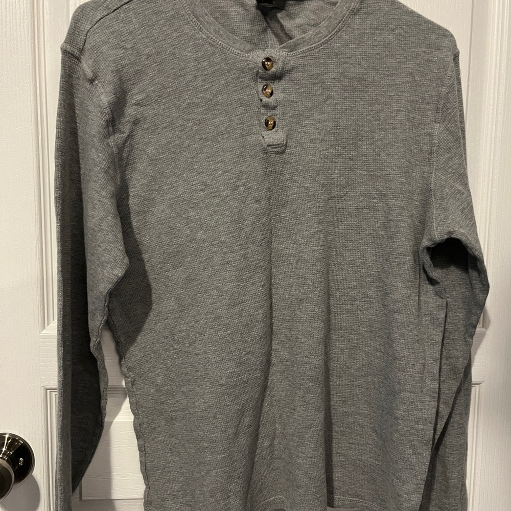 George Gray Crewneck Sweater Soft Cotton Blend